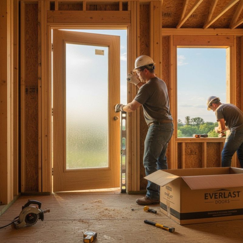 Maple Door Installation
