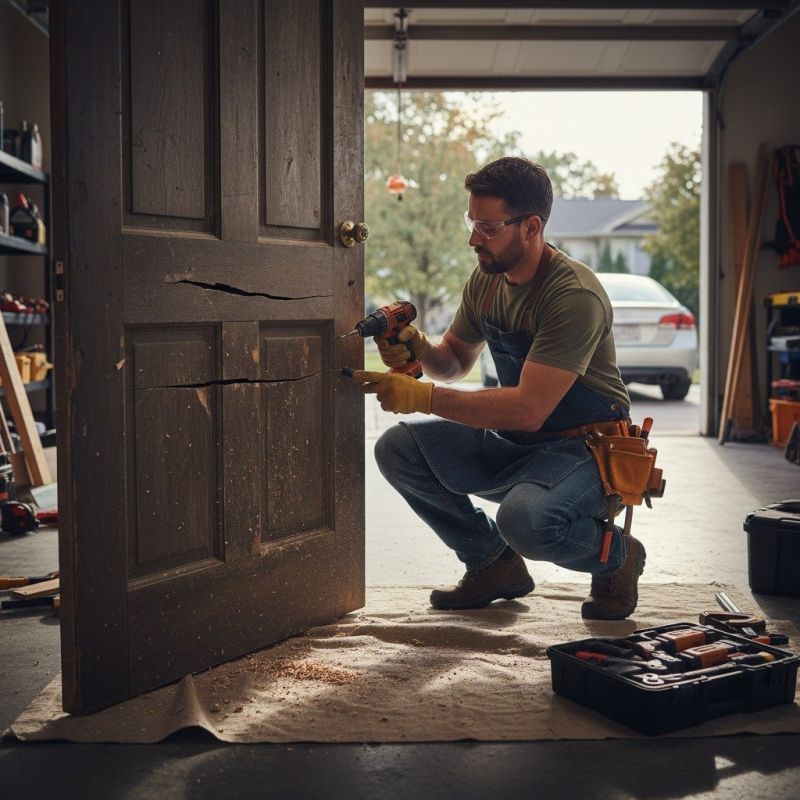 Oak Door Repair